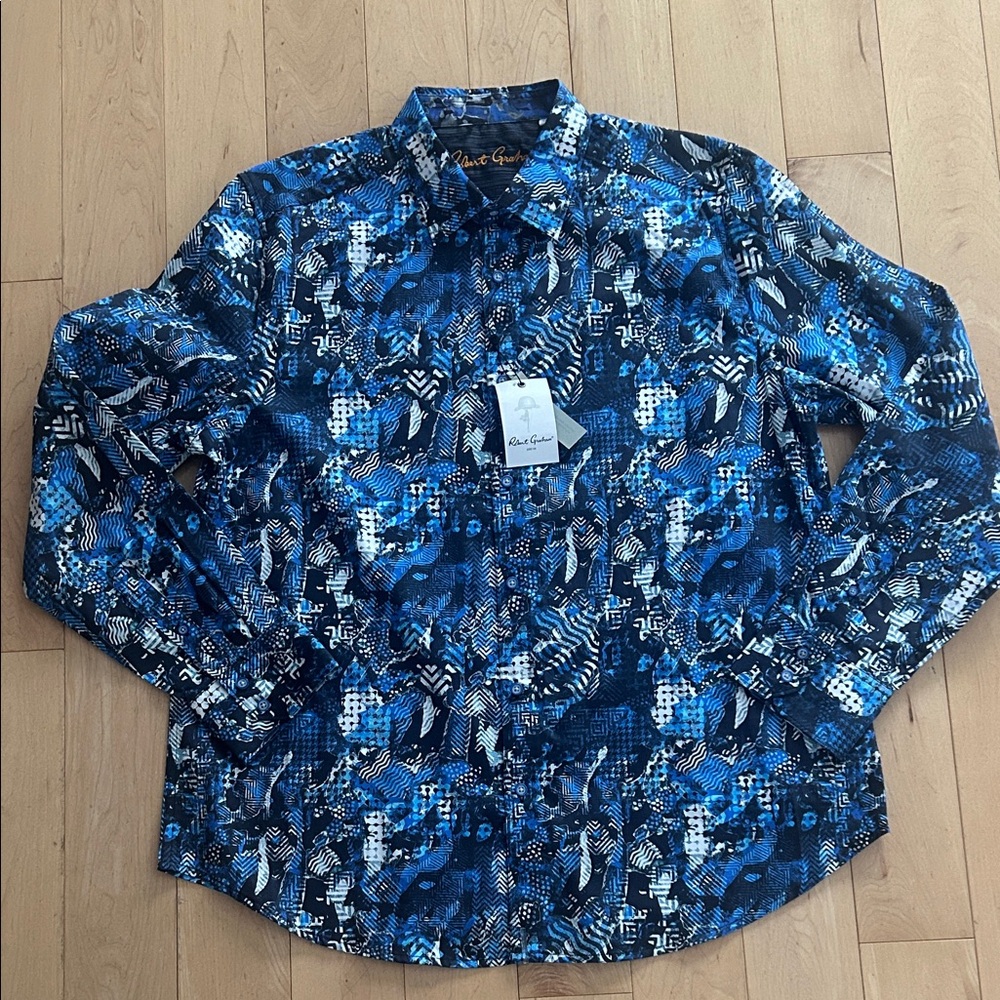 NWT Robert Graham button down shirt